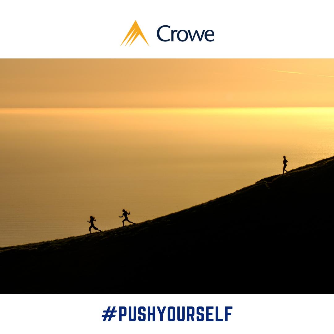 🎯 Push yourself because no one else is going to do it for you! #InspirationalFriday #WeAreCrowe #CroweCyprus