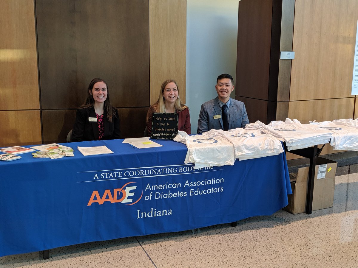 IndianaAADE's tweet image. Excited to get started with our @IndianaAADE Annual Meeting: From Scared Decision Making to Shared Decision Making #sharediabetes #INAADE2019