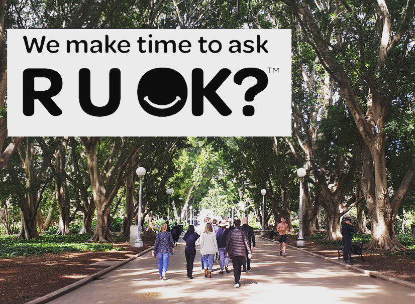 DirectionFirst's tweet image. R U OK? Such an important question to ask. Last week was the national #RUOKDay reminding everyone to ask “Are you ok?” &amp;amp; remember to support people who may be struggling with life’s up and downs. Tx team for the lovely walk in the park &amp;amp; chats #areyouok #dogoodfeelgood #mrx