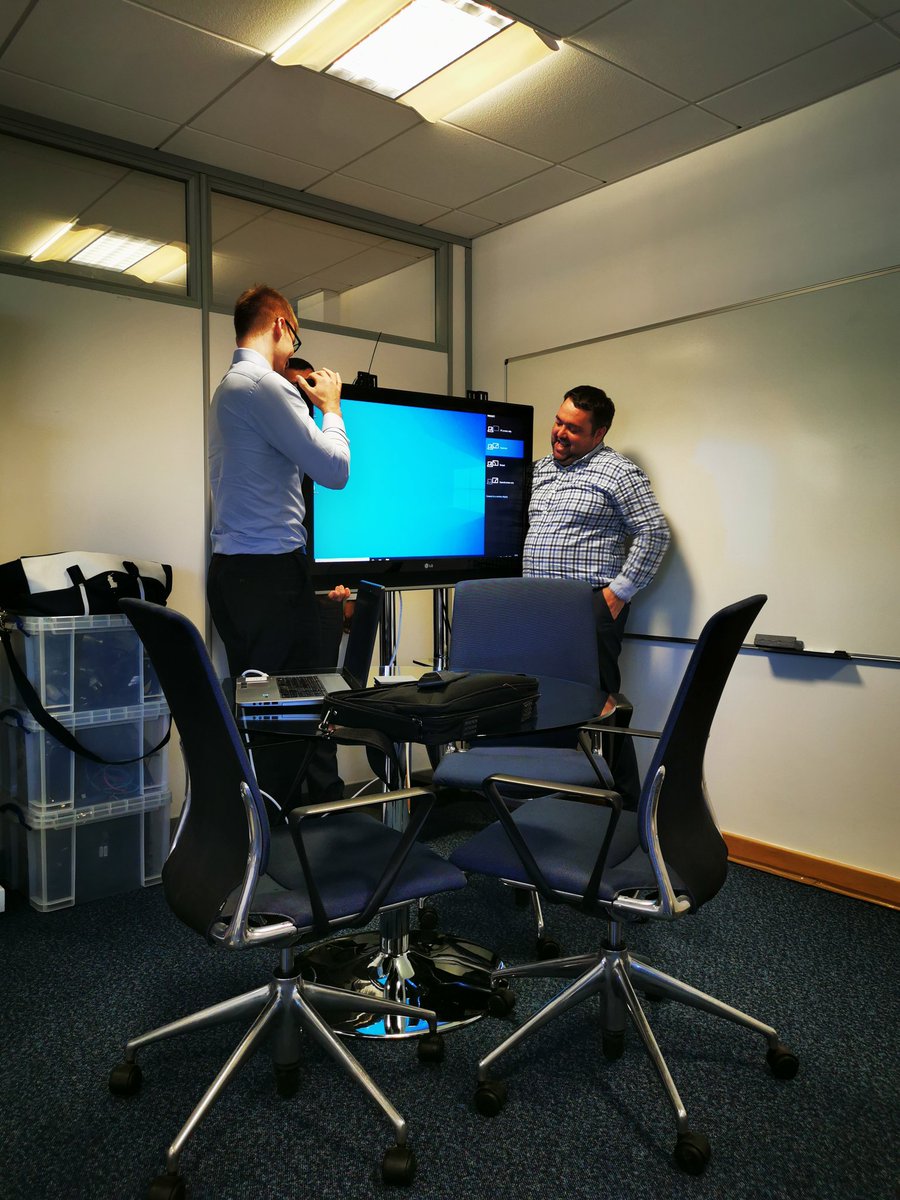 TAPL tech support in full swing.