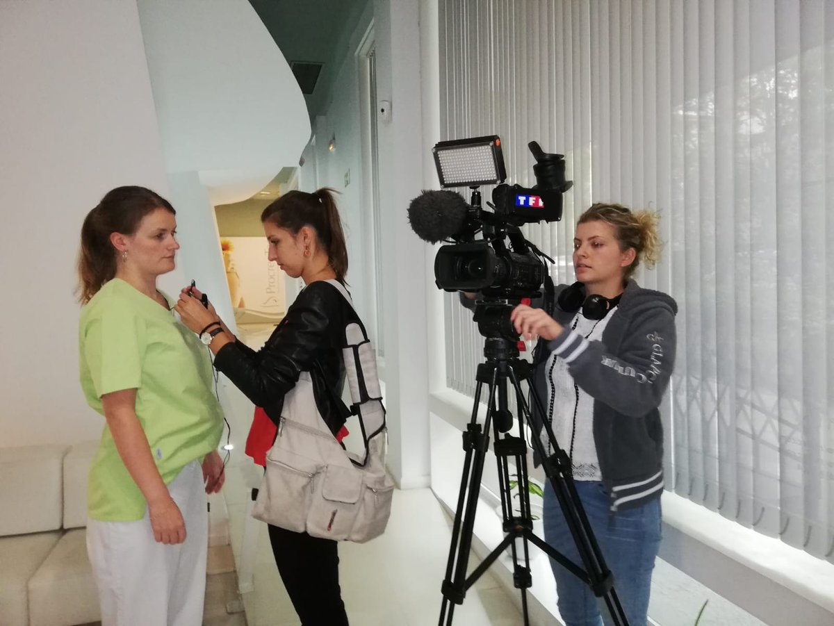 ProcreaTec_fr's tweet image. Silence on tourne! France 24 se penche aujourd&apos;hui sur les patientes internationales de ProcreaTec. #procreatec #pma #pmapourtoutes #fiv #dondovocytes #france24