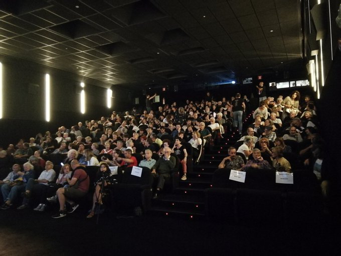 MEDIAprogEU's tweet photo. #ASeasonOfClassicFilms: 
Huge success yesterday in #SanSebastian for the screening+debate of #CaptainConan by Tavernier. There were so many of you that we had to open a second room! 
Thanks to all for coming and thanks to @MEDIAEH &amp; @filmotecavasca for the great organisation! https://t.co/e5ID3mPuNm