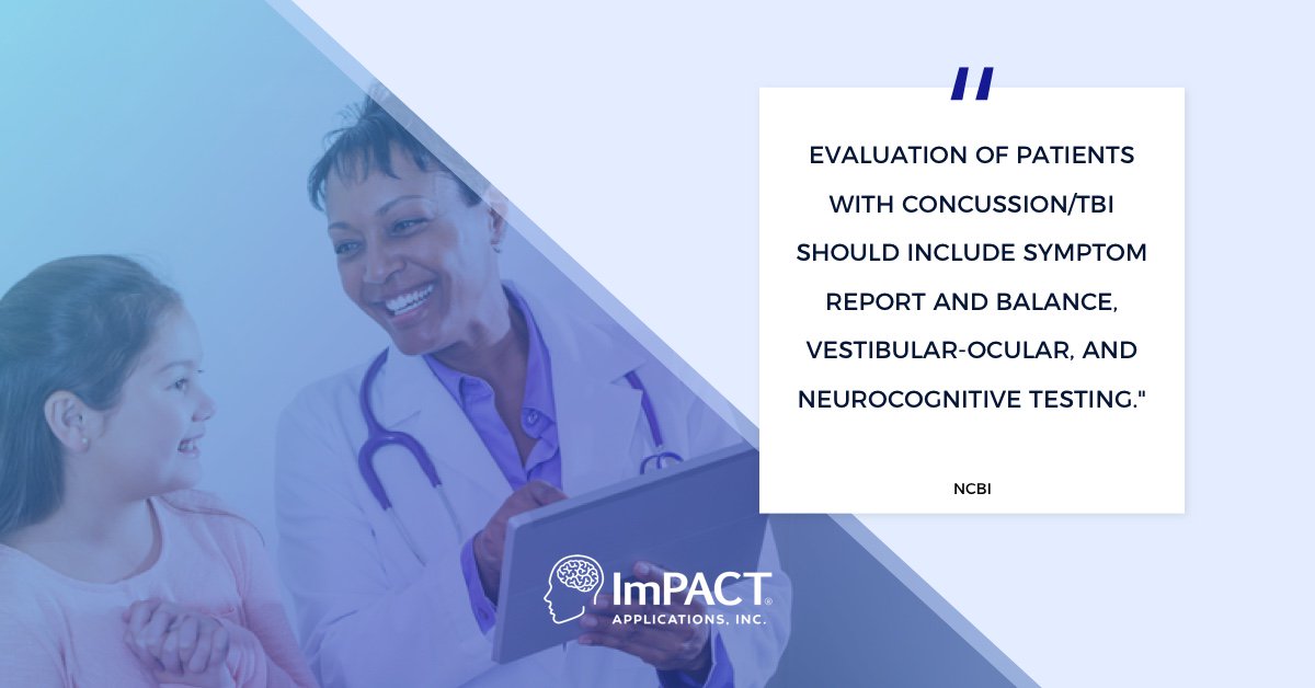 impacttest's tweet photo. 🧠 There is no single tool that can diagnose a #concussion. Rather, #concussionevaluations are multifaceted and should take into consideration physical, cognitive, and psychological elements. 

What do your concussion evaluations usually consist of? Let us know 👇 https://t.co/Kt4DAHdw3w