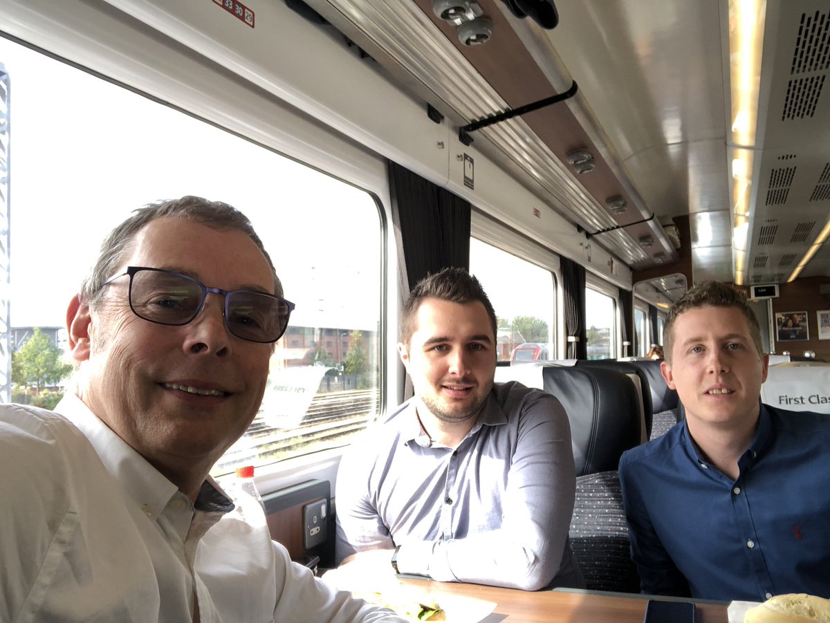 Julian (<a href="/juliansteel59/">Julian</a>), Jordan (<a href="/jordyarm/">Jordan</a>) and Danny on their way to this afternoons @CIATechnologist #ATAwards!