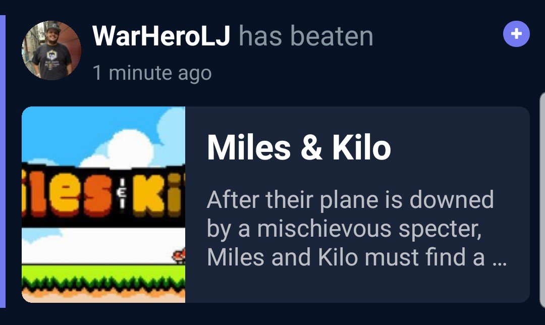 LJBlindBandit's tweet photo. I finished @MilesAndKilo this morning for #backloggolf 

A fun yet challenging platformer I grabbed early in the Switch's life. https://t.co/6IXAv3VTpS