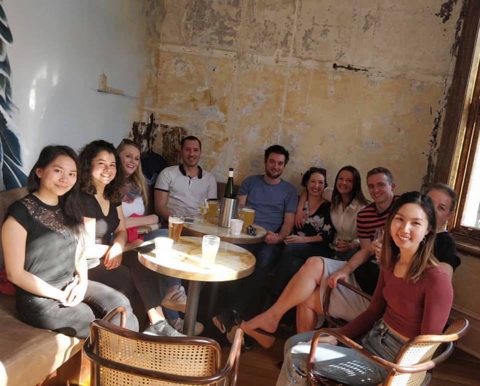 DirectionFirst's tweet image. Waiving off Will Russell-Cobb to @InSites London with a goodbye #Sydney lunch. Please take care of him over there 👋 😘 #mrx #exchangingtalent #fromSydneytoLondon #newmr