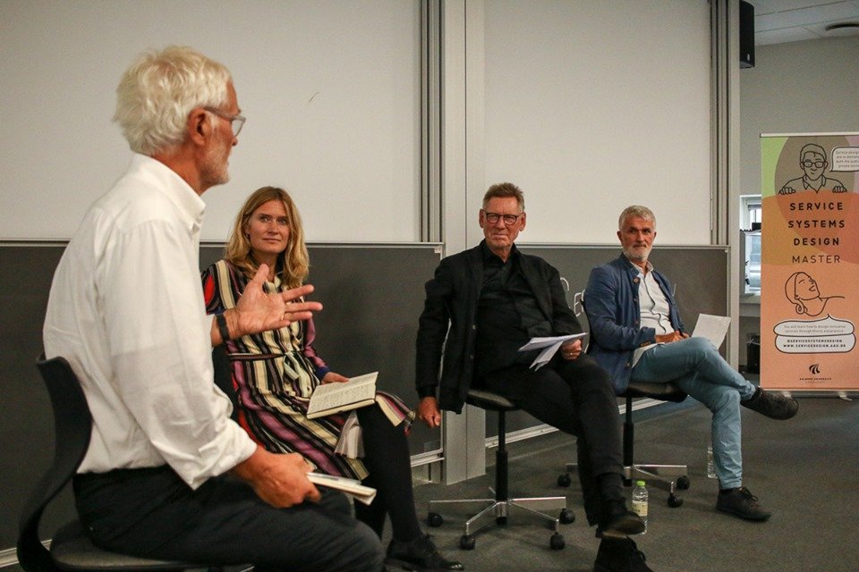A big thank you to everyone who came to our last Service Design Conversation! A special thanks to our inspiring guests <a href="/eziomanzini/">ezio manzini</a>, <a href="/runasabroe/">runa sabroe</a>, Pelle Ehn, @nicomorix
 #servicedesign #urgency #climatechange <a href="/aaucreate/">AAU CREATE</a>