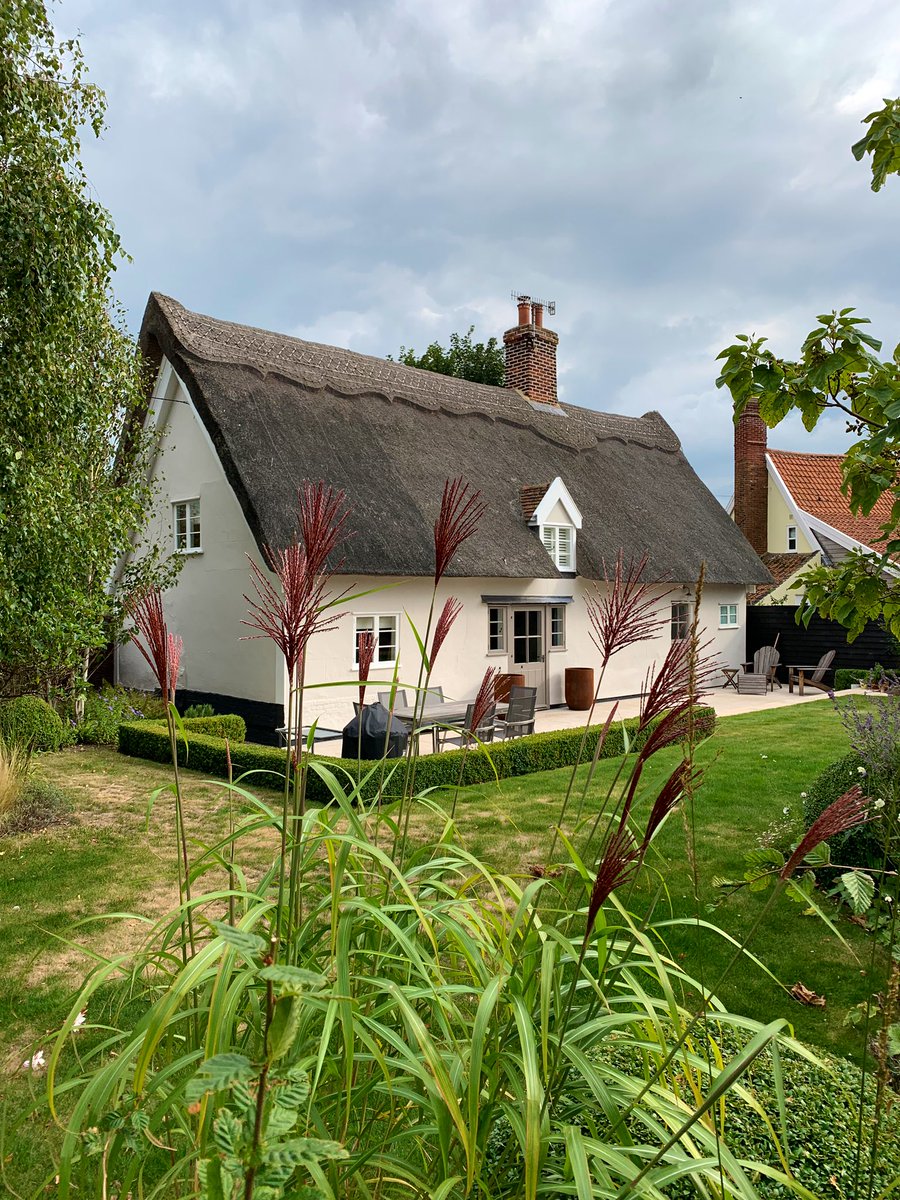 Colour makeover on this delightful thatched cottage in Orford, Suffolk #decor #Makeover