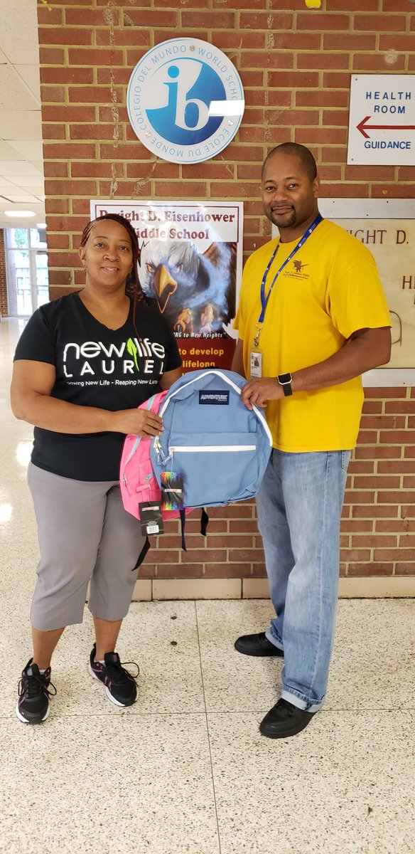 MangrumJP's tweet photo. Thank you Reid Temple New Life Laurel Outreach Ministries for donating school supplies. We appreciate your support. https://t.co/GXSgPNXfs8