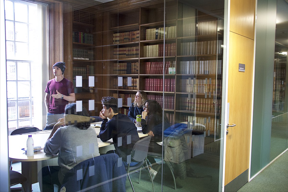 UoMLibrary's tweet image. The Library has lots of social study spaces across our sites for studying with friends. The ones here are in Kantorowich Library, the Alan Gilbert Learning Commons, and the Main Library. #UoMGetStarted