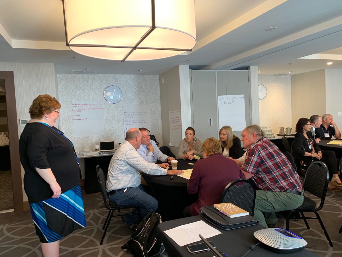 juneabb15's tweet image. Administrators of Phase-in schools engaged in conversation &amp;amp; learning focused on the TLA role. Facilitators; Mike Tobin, Director of Schools &amp;amp; Lynnette Ivany, Principal Phase-1 school. #learningalongside #EducationActionPlan ⁦@NLESDCA⁩ ⁦@EDU_GovNL⁩