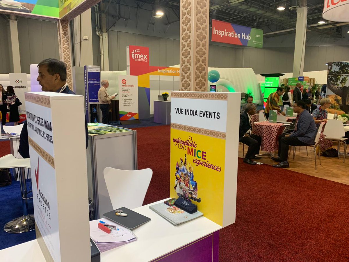 VueIndiaEvents's tweet photo. Attended the IMEX 19 in Las Vegas!  Met new trade partners, had some wonderful and conducive meetings, new ideas floated and new connections made. What an inspiring event!

#IMEX2019 #IMEX19 #IMEXAMERICA #IMEXLASVEGAS #VUEINDIAEVENTS https://t.co/vGDvrsuqBR