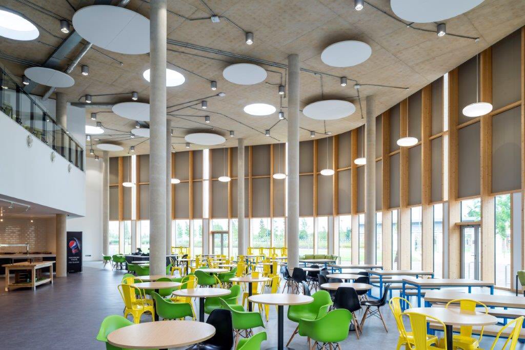 bandkbuild's tweet photo. A reminder from last nights @insidereastmids #EastMidsProp Awards, Construction Project of the Year for @UniNorthants @UniNhantsNews @UN_OVC new #Waterside campus. A great result for the whole team including client, clients team, our designers &amp; specialist contractors. Thank you. https://t.co/9M3gLL0DBq