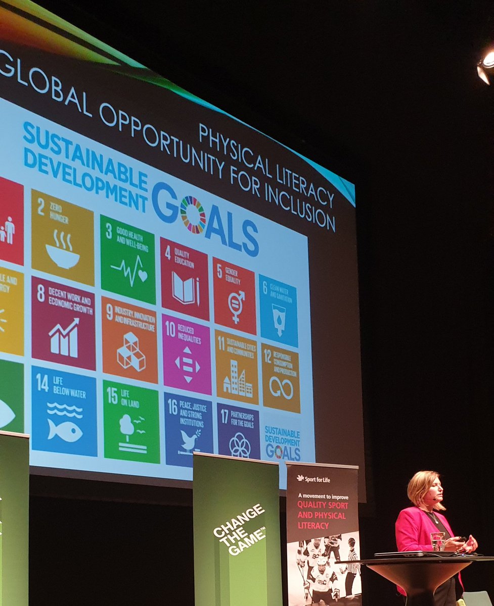 "#physicalliteracy a global opportunity for inclusion" <a href="/andreacarey/">Andrea Carey (she/her)</a> at #iplceurope Exatly! And. Furthermore. PL brings everyone to the table, essential to get effect in this area too. #changethegame
