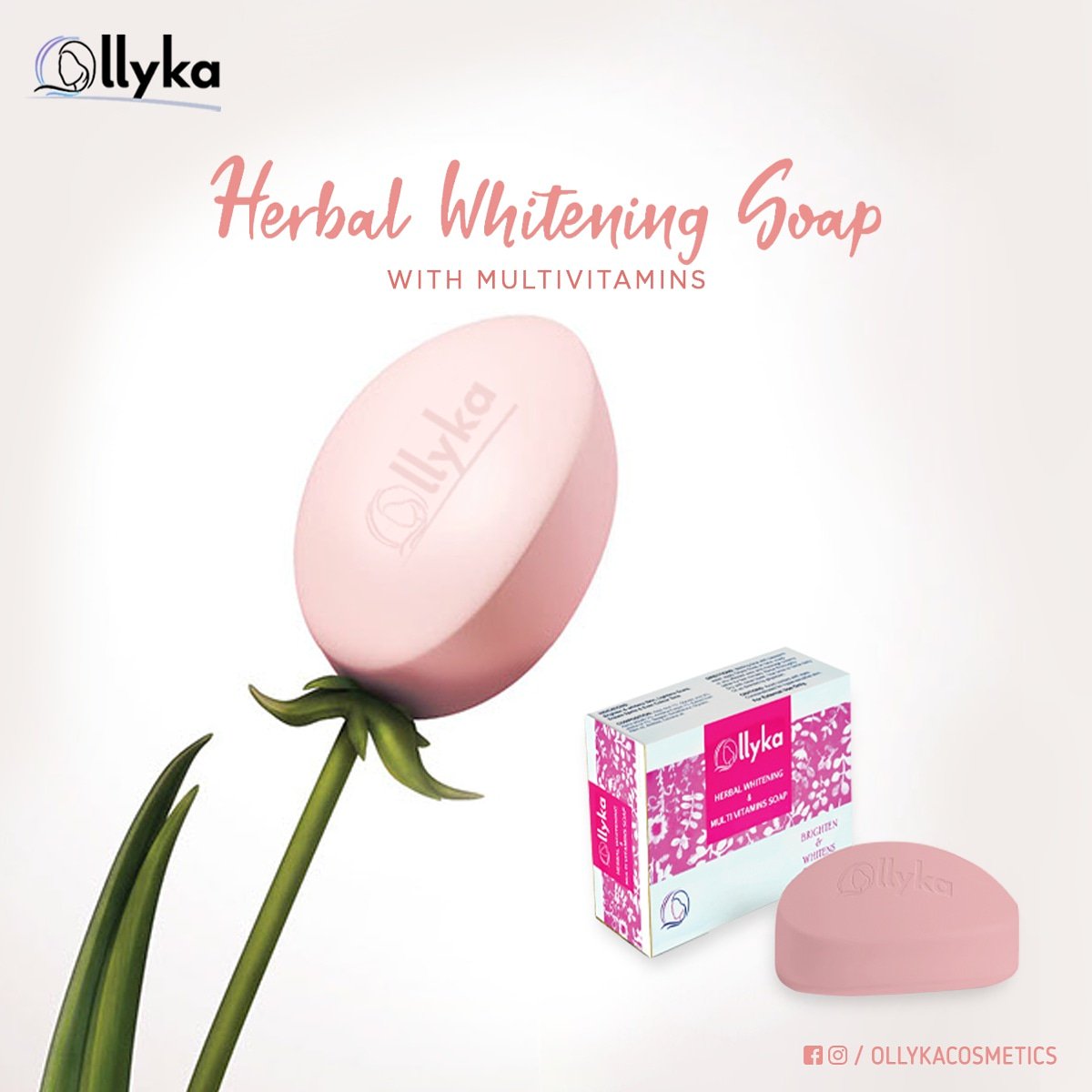 OllykaCosmetics's tweet photo. Ollyka's Herbal Whitening, Multi Vitamin Soap is the ultimate soap bar for women who desire soft, clear, and beautiful looking skin!

#Ollyka #HerbalWhitening #MultiVitamins #Cosmetics #Soap #Pakistan https://t.co/osg5cflvCQ