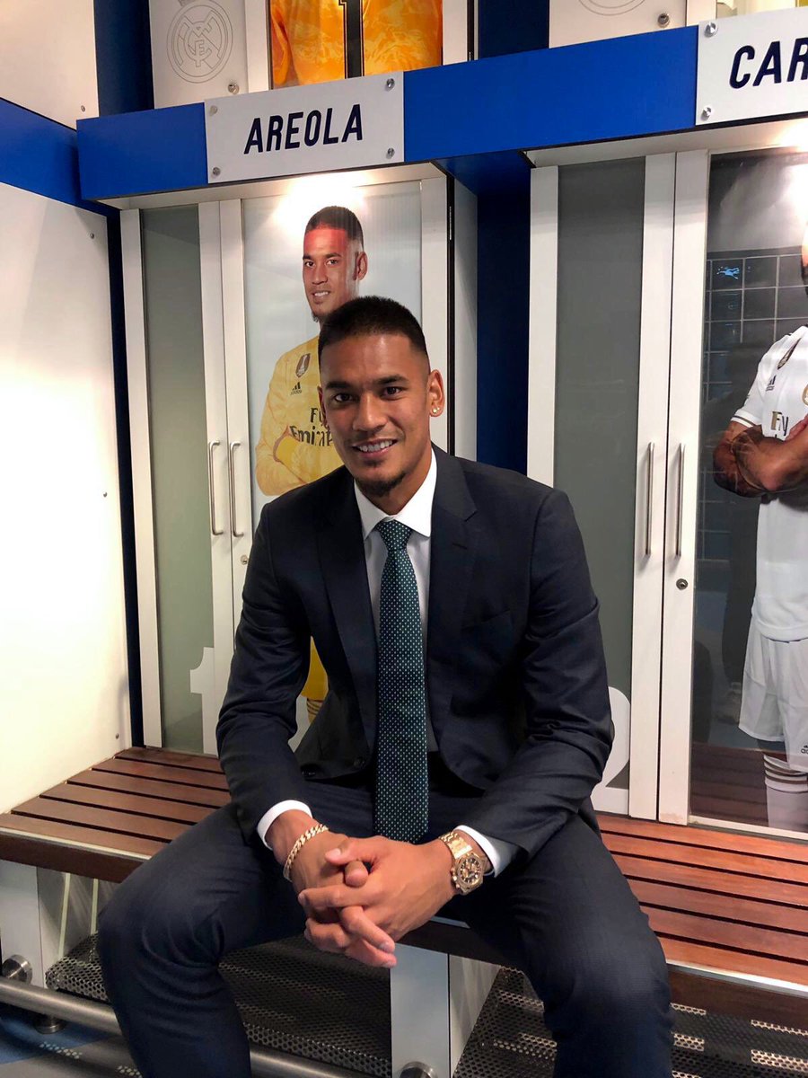 😃📸 Bienvenue @AreolaOfficiel!
#HalaMadrid | #WelcomeAreola