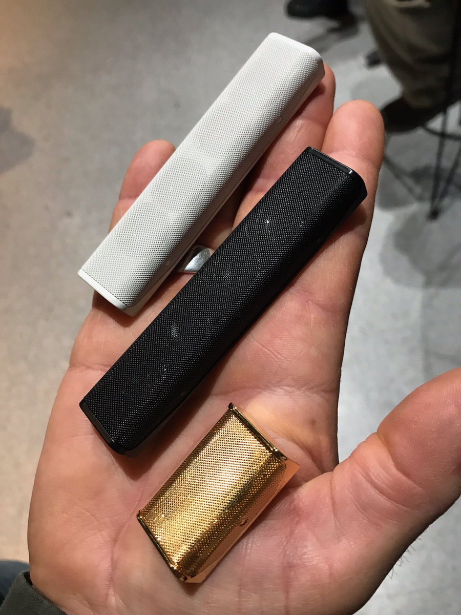 EssComm's tweet image. Big sound from miniature speakers by #Karray