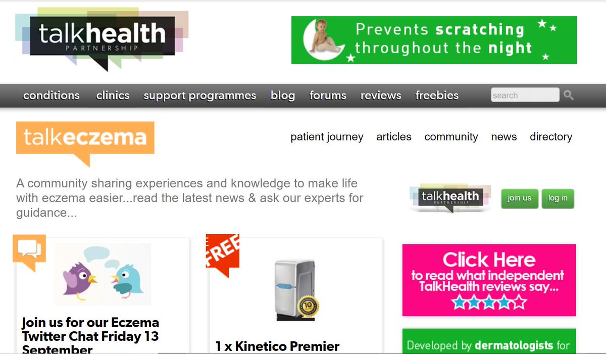 Talkhealth For Extra Guidance Support For Eczema Don T Forget To Visit Our Site We Have An Eczema Hub Forum Where You Can Chat With Others 24 7 A Free