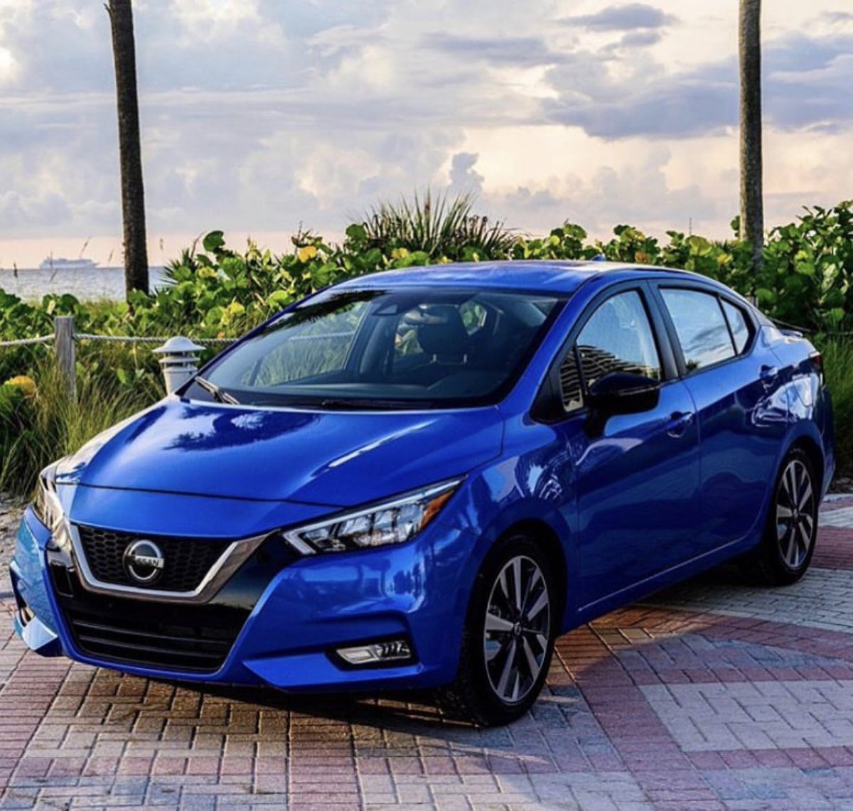 Who is in need of a vacation? 🎣🏝 All New 2020 #nissanversa2020