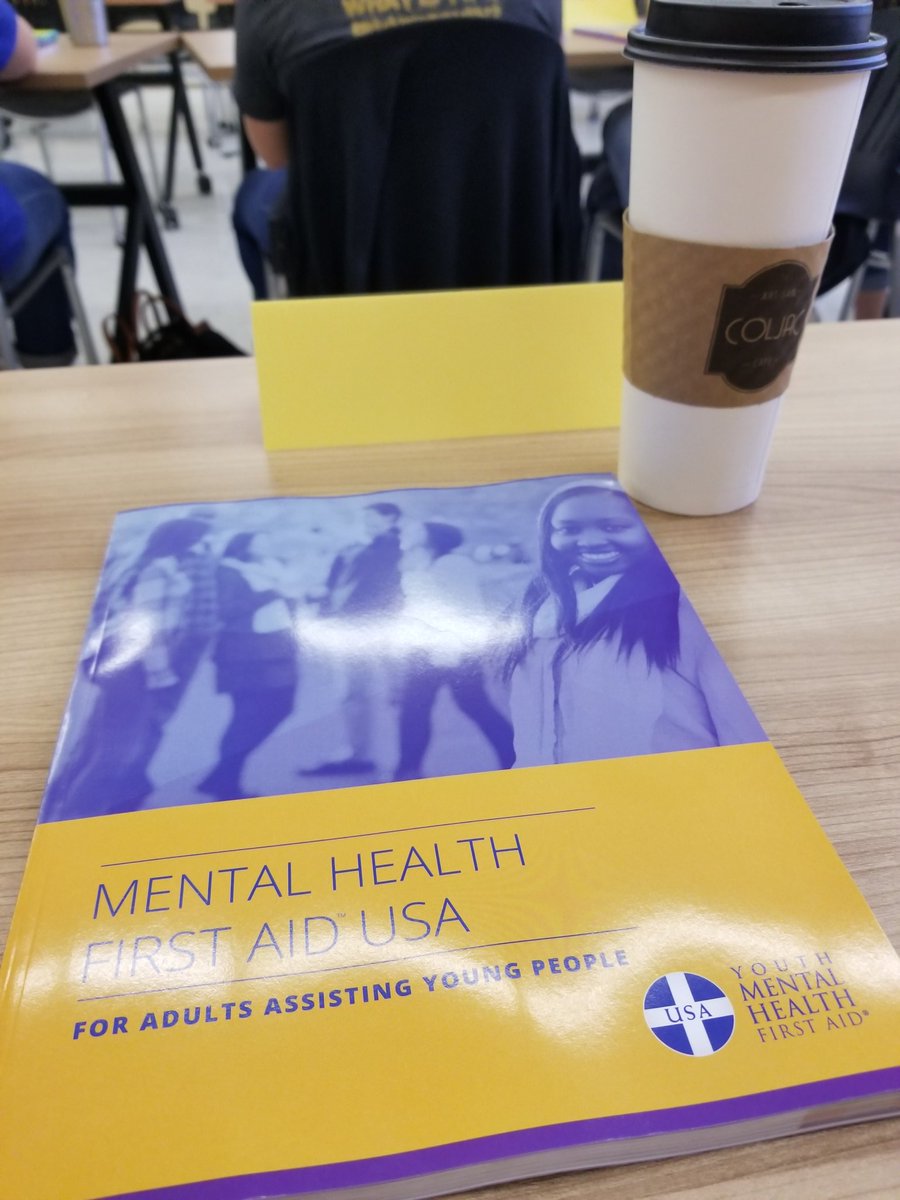 LKearns_FHS's tweet photo. Youth Mental Health First Aid training today! #stopthestigma https://t.co/PyrkhSHvMD