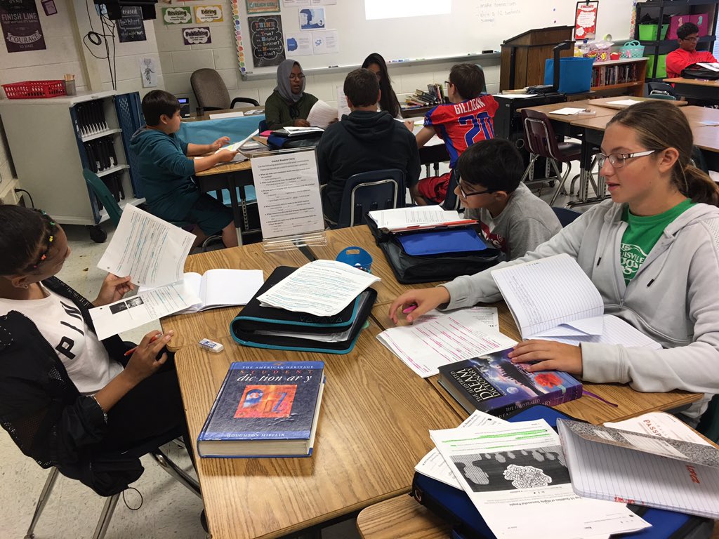 Readers Circle! Don’t you just love when students are engaged and using the resources available for them? I did this activity with my AAP yesterday and today with my Gen Ed. With the provided scaffolds, everyone had a successful conversation about the articles!!! ❤️ 📖