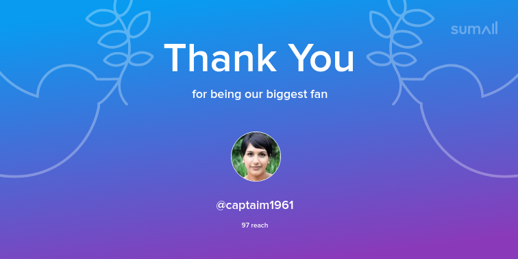 AcExcellence's tweet image. Our biggest fans this week: captaim1961. Thank you! via sumall.com/thankyou?utm_s…