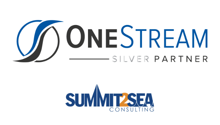 Onestream Software On Twitter Excited To Announce Summit2sea Consulting Is Now A Onestream Software Silver Partner Https T Co Dutxeznxz9 Partners Onestream Summit2sea Thinkingbigger Https T Co Fzreadjlxa