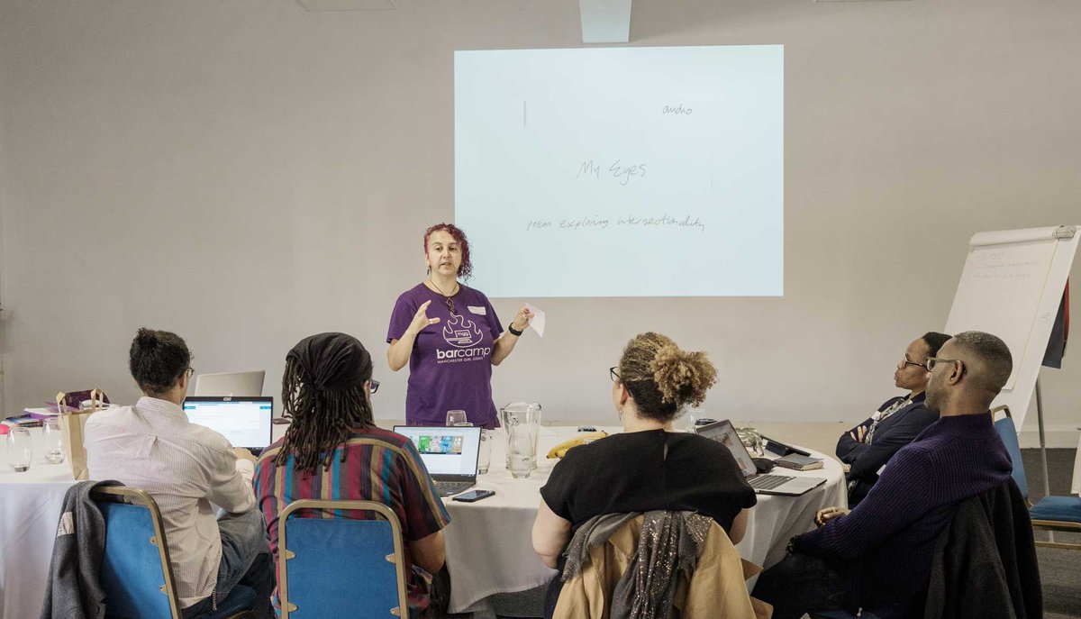 eanflanders's tweet photo. Masterclass: Making Your Own Open Source Archive/Creation For Black Artists with Maya Chowdhry. #SlateWeekender @eclipsetcl @wordtraipser  #Slate
#sitegallery  @sitegallery https://t.co/OqmT5f1eiG
