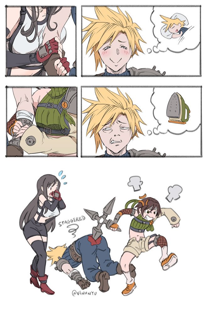 Reason why it wouldn't work with Yuffie?
#TGS2019 #FF7R #FFVIIRemake 