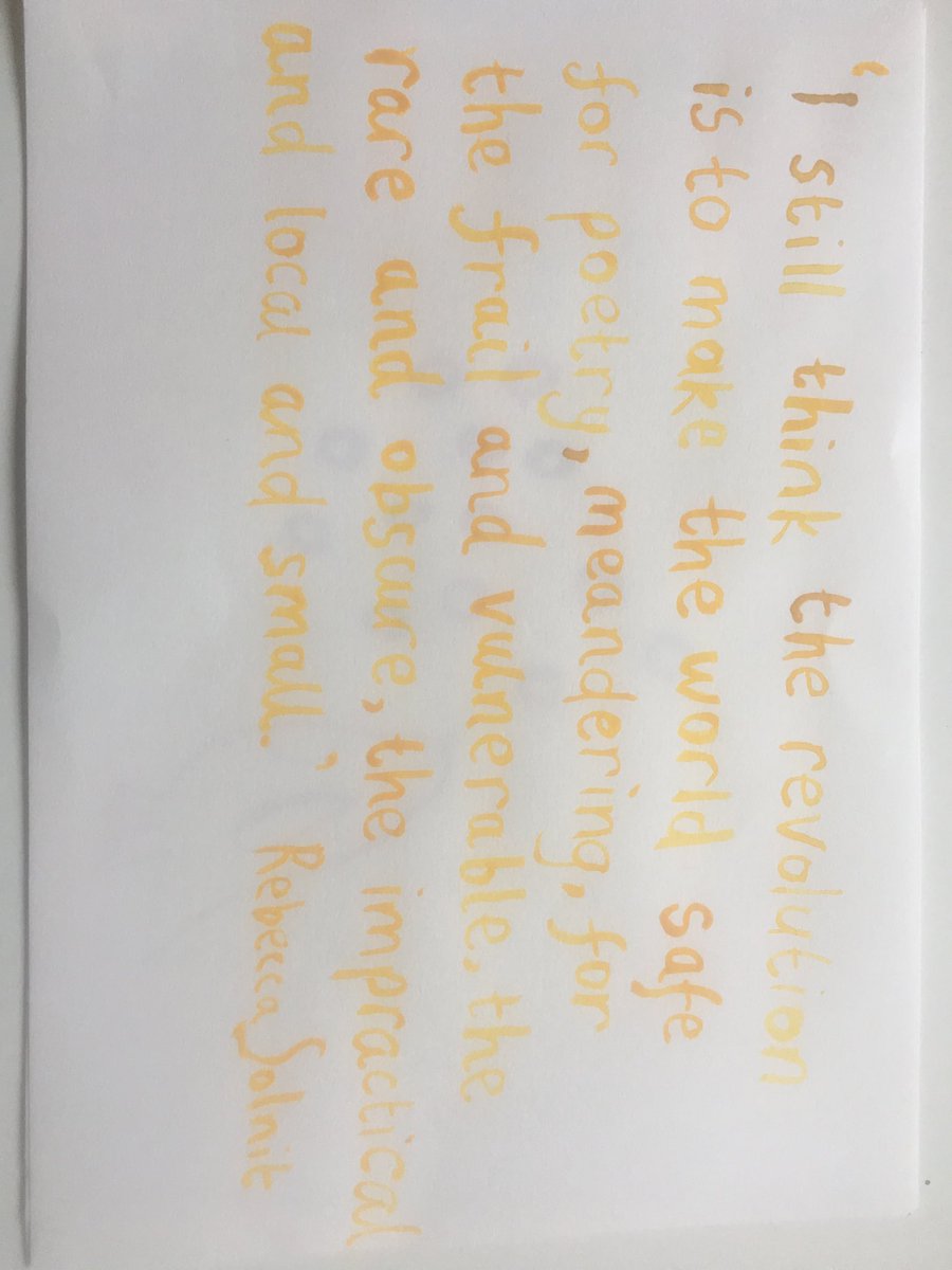 mundyrobinson's tweet photo. @art_feminism @caseyannorr #fequals #rebeccasolnit https://t.co/zsIhSEWQPj