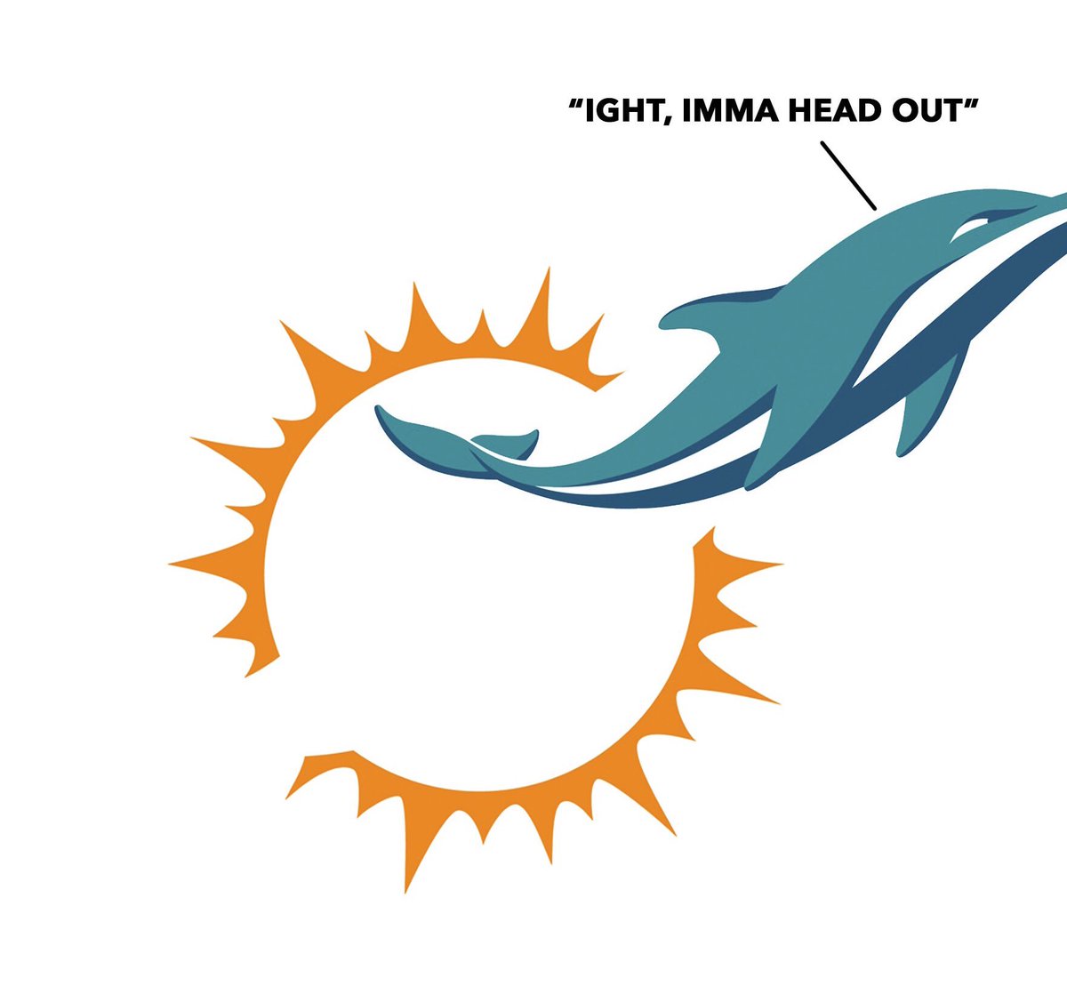 NFL Memes on Twitter: "The dolphin in the logo be like... https://t.co/476kskqxHE" / Twitter