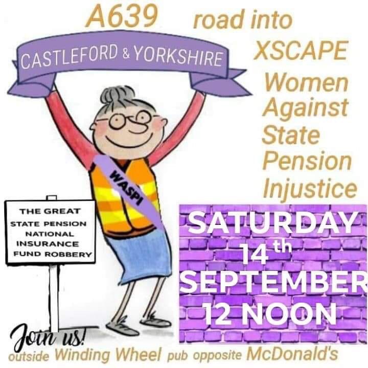 Chrishainswort2's tweet photo. #Castleford & #Yorkshire
Will be out AGAIN these #1950s & supporters are #notgoingaway
#Onevoice
#Deedsnotwords
#Pensioninjustice
Thank you kindly for those loud beeps & hoots showing support #Grateful
#standalongside
#support welcome
https://t.co/eq3fST5bXP https://t.co/fYiKHnyVCF