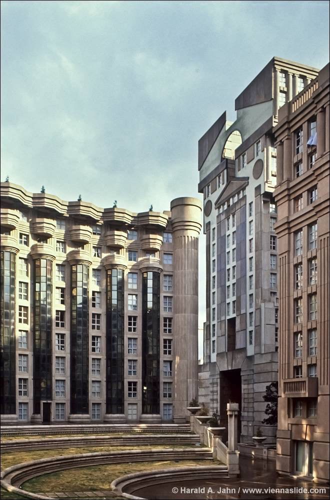 This is the vast Les Espaces D’Abraxas by the virtuoso Catalan architect Ricardo Bofill, in Noisy-le-Grand near Paris, 1978-83These photos & the last post are by Harald Jahn