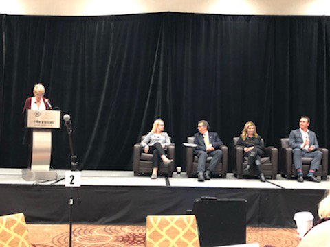 #NPAOCONFERENCE2019 opening panel on concussion management with <a href="/Connorcrispp/">Connor Crisp</a>