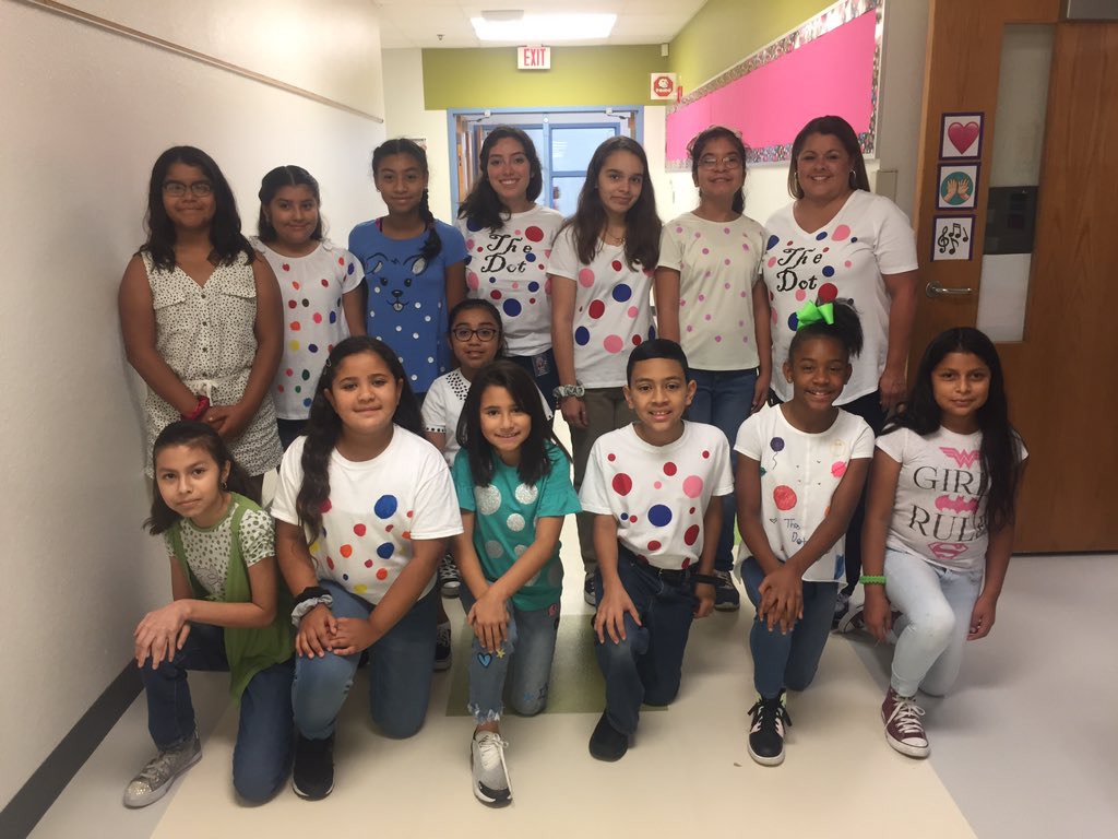 MrsRios5's tweet photo. Dot Day #fmgilbert #myiisd #lovemystudents https://t.co/A1GQ2nU6jV