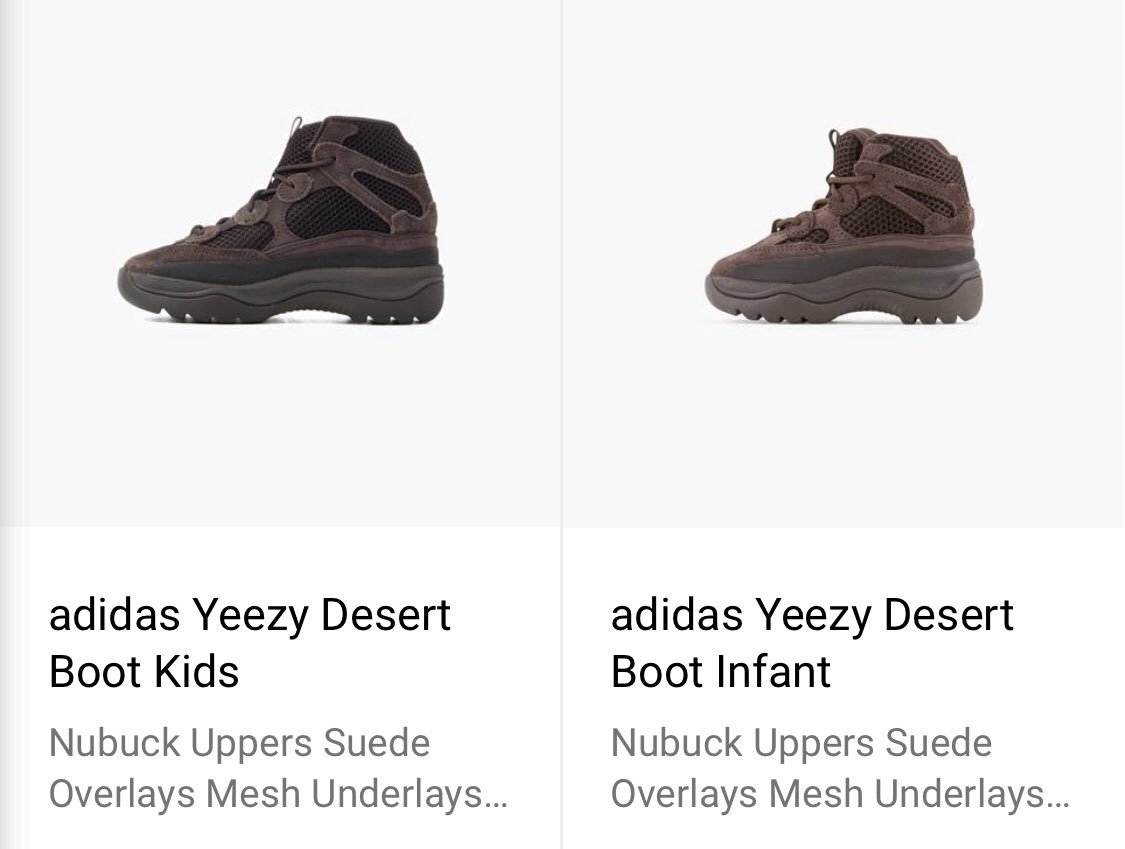 yeezy boot kids