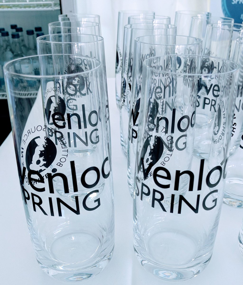 We're introducing our new branded glassware in the hospitality tent <a href="/Ludlowfoodfest/">Ludlow Food Festival</a> - championing Provenance, Style &amp; Sustainability