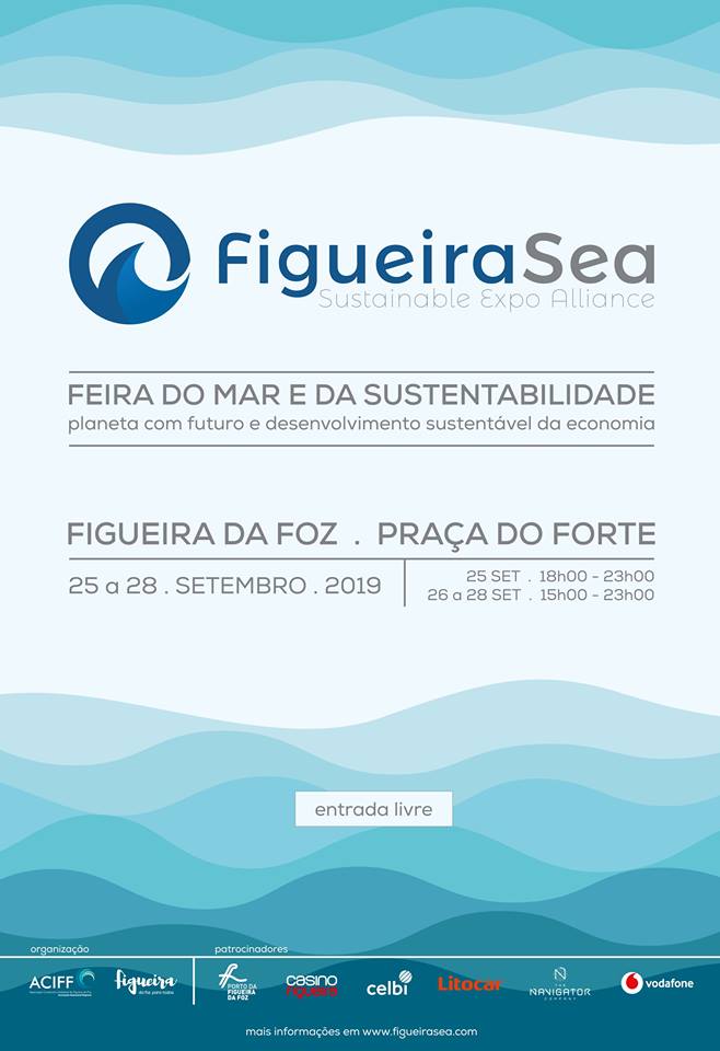 Isoc2019's tweet photo. Em simultâneo com a nossa conferência realiza-se a “FigueiraSea, Sustainable Expo Alliance”, uma feira do Mar e da Sustentabilidade, patente até 28 de setembro de 2019.
🔹 Junte-se a nós nestes dias onde o foco são as alterações climáticas! https://t.co/1GoD06fcYj