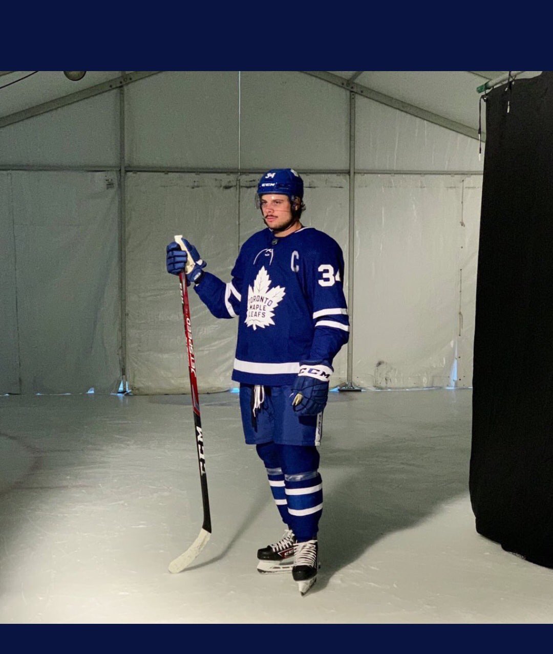 auston matthews assistant captain jersey