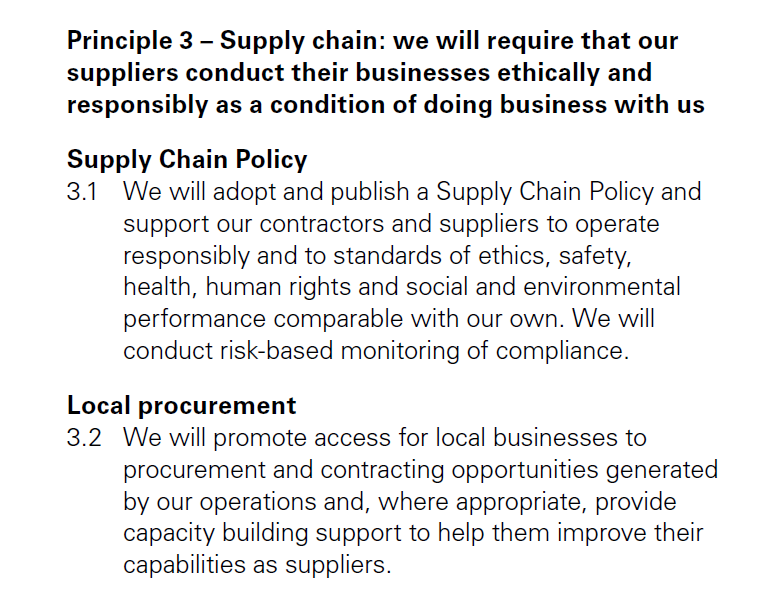ewb_msv's tweet photo. The World @GOLDCOUNCIL has released its Responsible Gold Mining Principles (RGMPs) for member companies, including coverage of #localprocurement and supplier due diligence https://t.co/cdhT4ShitD #localcontent https://t.co/bsEuqe5VEo