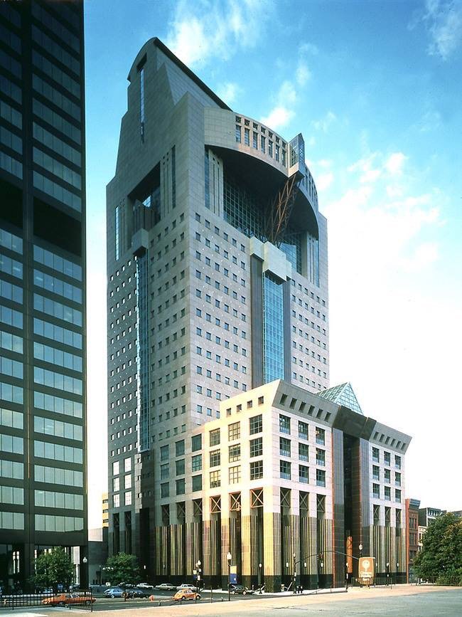 Michael Graves’ Humana Building, 1985, in Louisville, Kentucky