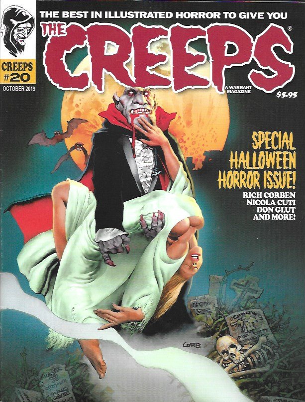 mooniespider's tweet photo. I'm very pleased by how my story "Curse of the Elephant God" was illustrated by RENO MANIQUIS in The Creeps # 20. Please take a look and send in a comment. Best, Nick https://t.co/87oCJNyzh0