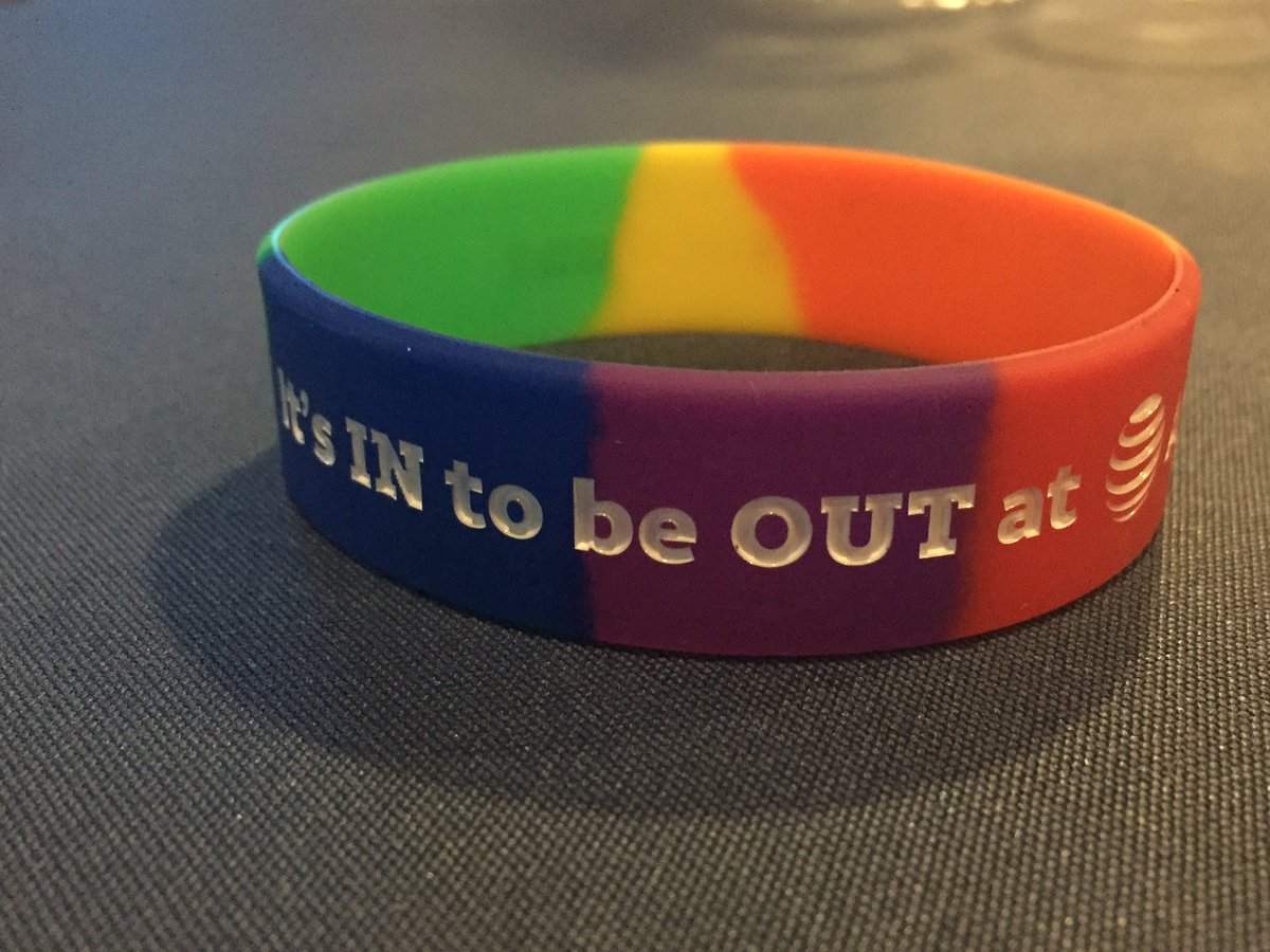 I’m proud to work for a company that celebrates being your authentic self.  It’s in to be Out@ AT&amp;T.  Happy that my LGBTQ+ peers/friends can be who they were born to always be. #LEAGUE #LifeatATT #ATTEC2019 #ALLIN