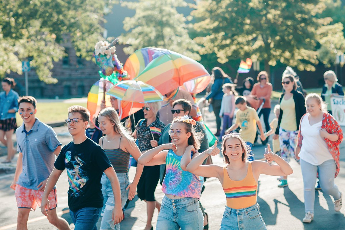 MountAllison's tweet photo. Happy Pride Week!🏳️‍🌈#loveislove https://t.co/Uu1Zn4LNlC