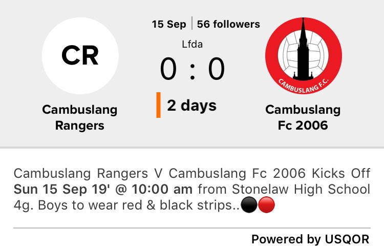 Sunday will be the 1st time meeting our neighbours . Should be cracker👍🏻 #localderby 🔴⚫️