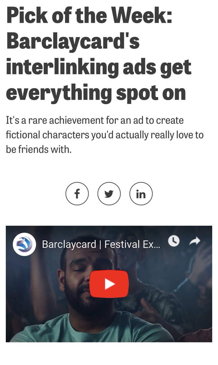 bailey_patrick's tweet photo. Thank you to @Campaignmag for the lovely review π #advert #Commercial #friends #fictionalfriends #jobdone #wallop #lovethat #maximumcoverage #proud #about #outthere https://t.co/2L9Rr4cQad