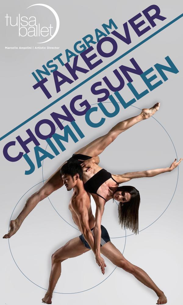 TulsaBallet's tweet photo. Come inside our rehearsal studios as dancers Chong Sun & Jaimi Cullen take over our Instagram Stories today starting at 10 am. Watch them prep for tonight's Creations in Studio K! https://t.co/5s7WYXTwyL #dfance #ballet #tulsa #oklahoma #Instagram https://t.co/0nv03bNbiL