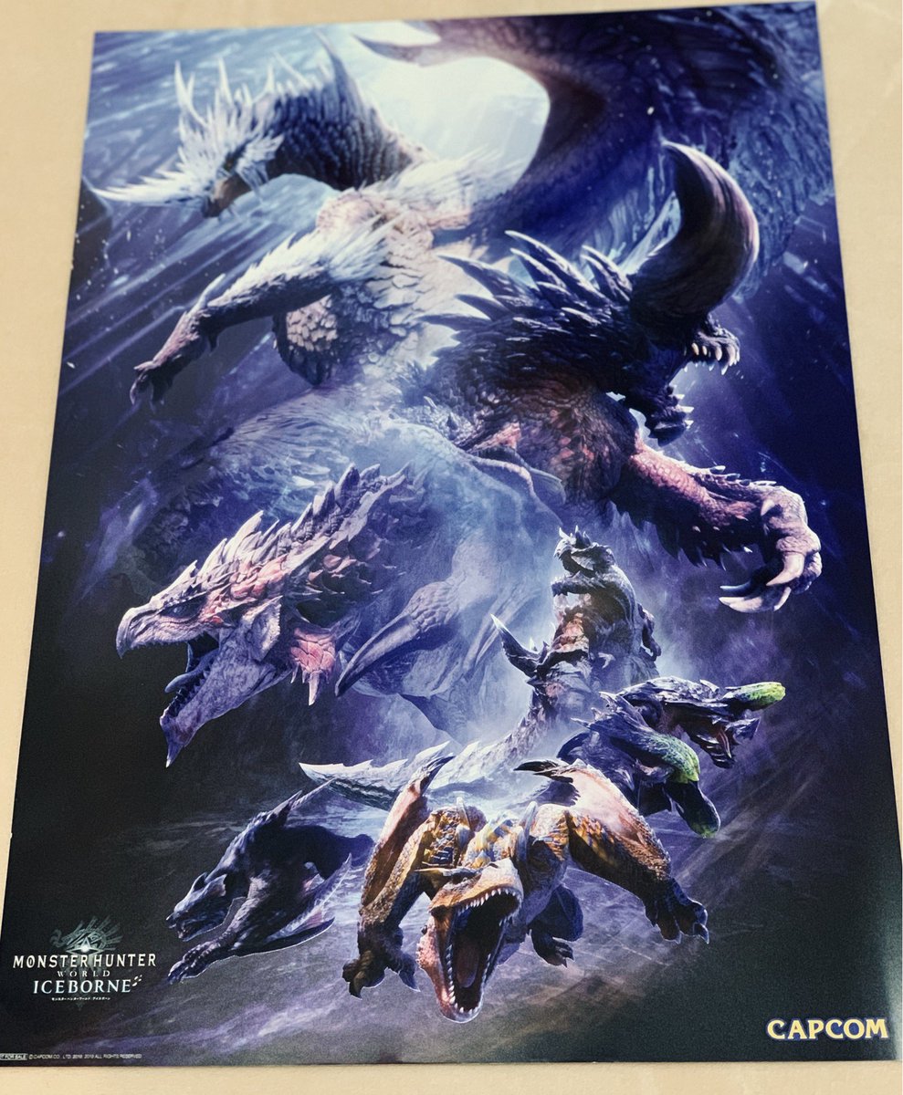 まっち アホフリー素材の町口 A Twitter ゲームショウの配布での戦利品です 特にモンハンのポスターはエンボス加工のこだわりでカッコよかったの家に飾りたいと思います 後はナイスガイとcodの写真も撮れたので満足 東京ゲームショウ Tgsコスプレ