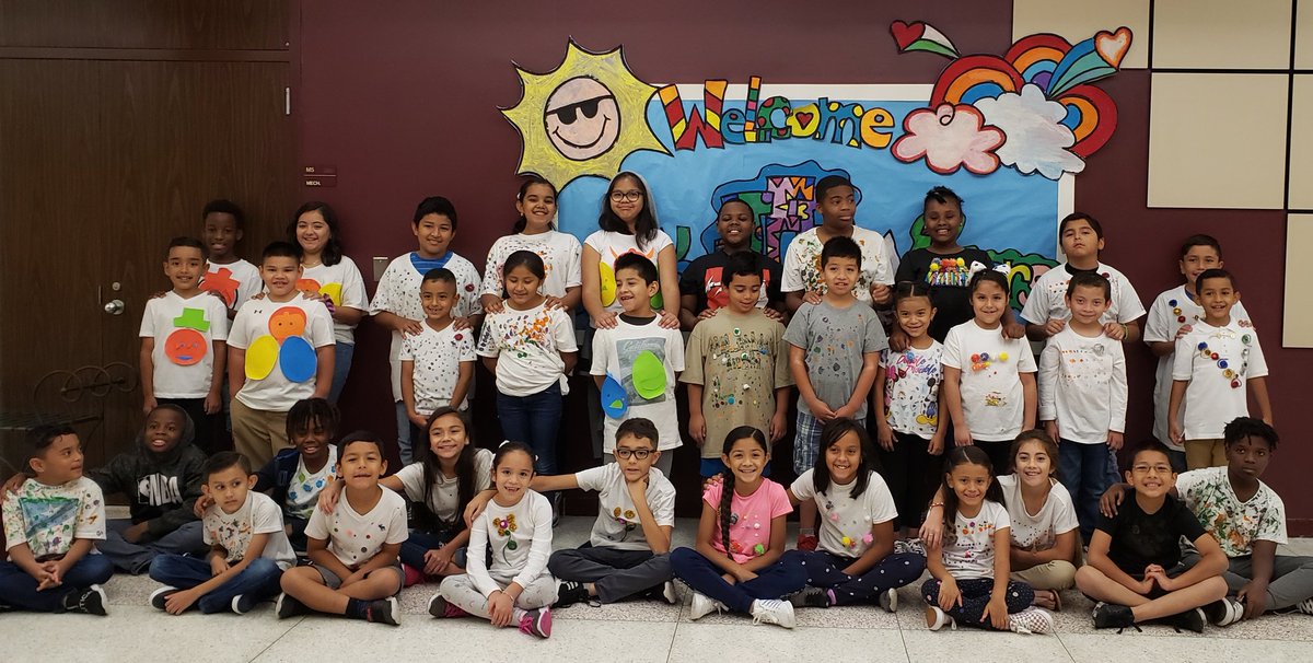 MRSBONILLA6's tweet image. Jack Fields Elementary
2nd grade &amp;amp; 5th grade
Dot day with our buddies. @humbleisd #broudtobejackfields #bethelight #jackfieldselementary #ourfutureisbright