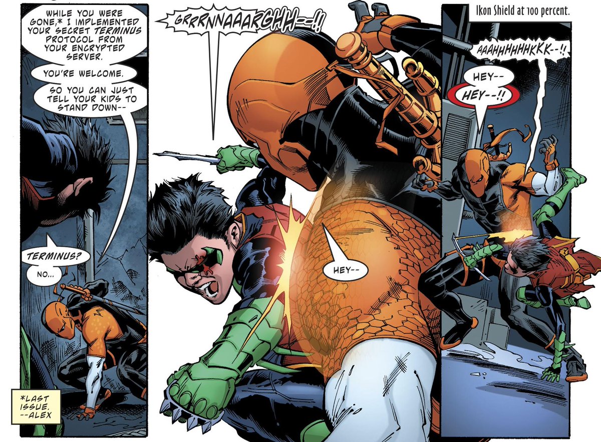 So brief gist of what happened: Deathstroke sets the prisoners free and activates the "Terminus protocol" that would essentially kill the prisoners should they step outside. Since Damian was the one who set that up, he would, inadvertently be responsible for killing them.